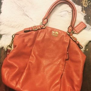 Coach purse brown